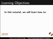 Linear Programming using linprog function - thumb