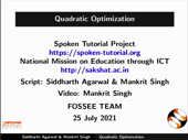 Quadratic Optimisation using FOT - thumb