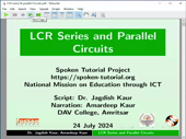 LCR Series and Parallel Circuits - thumb