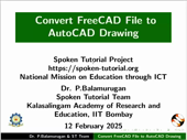 Convert FreeCAD File to AutoCAD Drawing - thumb