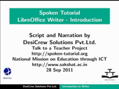 Introduction to LibreOffice Writer - thumb