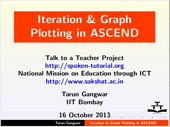 Iterative calculations and Plotting Graphs - thumb