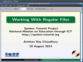 Working with Regular Files - thumb