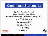 Conditional Statements - thumb