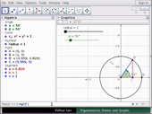 Trigonometric Ratios and Graphs - thumb