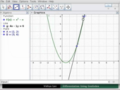 Differentiation using GeoGebra - thumb